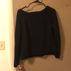 Madewell black wool sweater